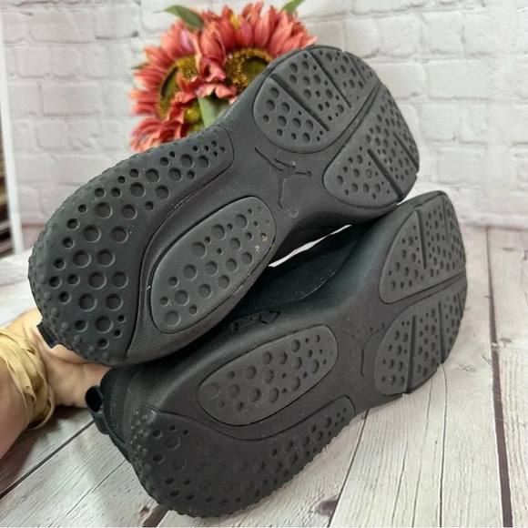 nike jordan trainer essentials black with silver logo and metallic fleck - Picture 7 of 8